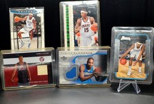 🔥 Carmelo Anthony (RC) 2003 UD Finite Elements Jersey Relic Rookie Card MINT!