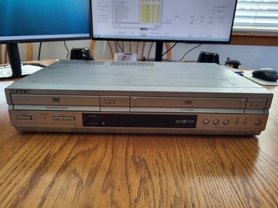 Sony SLV-D350P DVD Player/Video Cassette Recorder No Remote/Cables - Tested