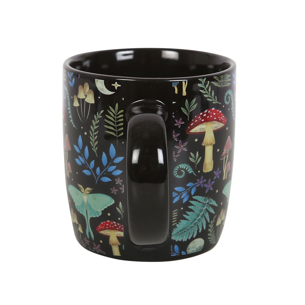 NEW Mushroom and Forest Print Mug -Ceramic- (INSTOCK INBOX Fast Shipping)