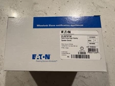 Eaton ELSPSTW Led Eluxa High Fidelity Speaker Strobe Fire Alarm NEW IN BOX