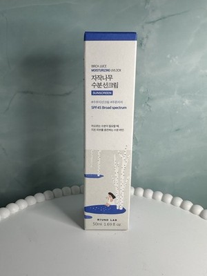 ROUND LAB Birch Juice Moisturizing-UVLOCK Sunscreen SPF45 50ml- Brand New Sealed
