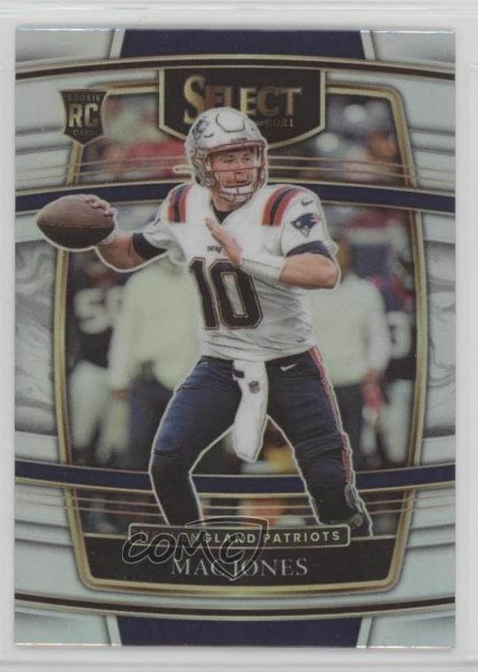 2021 Panini Select Concourse Silver Prizm Mac Jones #51 sq1