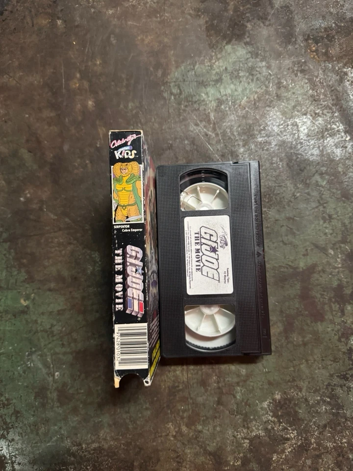 G.I. Joe: The Movie (VHS, 1987) Celebritys Just For Kids Hasbro Animation - Image 2 of 4