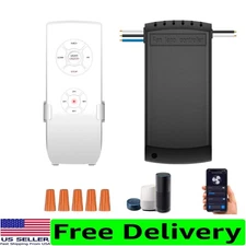 Smart Fan Light Control Kit - WiFi Enabled, Compatible with Alexa & Google Home