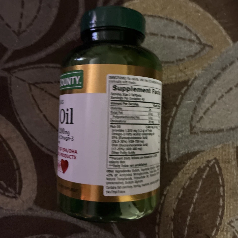 Nature's Bounty 鱼油 2400 毫克有效期至:2028 年 9 月 全新!! — 第 2/4 张图片