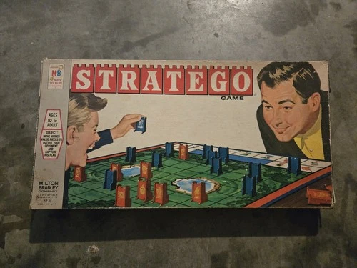 1970 Hasbro Stratego Vintage Board Game Complete Game