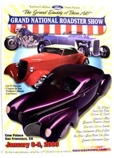 2000 GRAND NATIONAL ROADSTER SHOW COW PALACE 16 x 22 POSTER