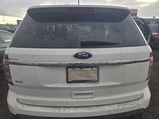 Used Deck Lid fits: 2015 Ford Explorer wiper spoiler power lift w/rear view came