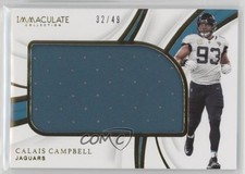 2019 Panini Immaculate Standard Jerseys 32/49 Calais Campbell #ISJ-22 2t7