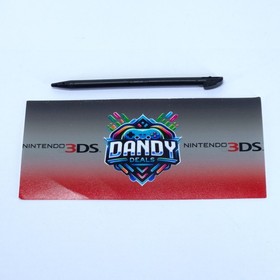 3DS XL Console Silver Mario & Luigi Edition W/ Travel Case + 2Gb Sd + Charger