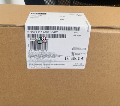 Siemens 6AV6647-0AC11-3AX0 SIMATIC HMI Operator Panel Tp600 Ktp600
