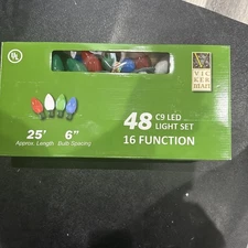 Vickerman 48 C9 25 Foot Christmas Light Set