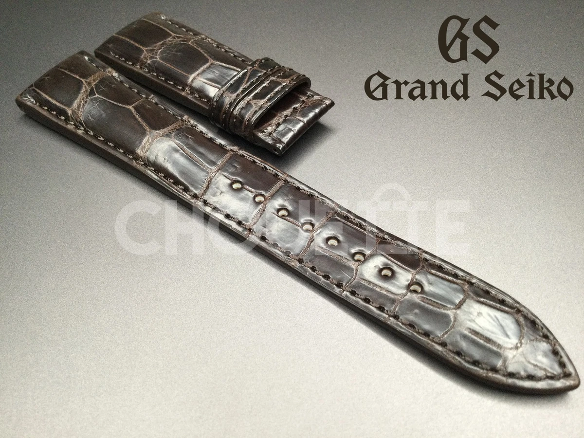 Seiko Leather Wristwatch Bands 21 mm Band Width for sale | eBay