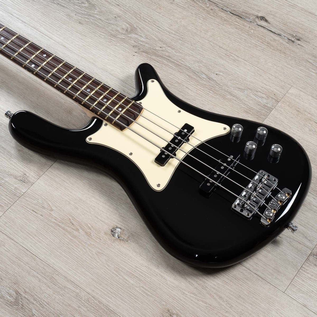 ベース Warwick Streamer CV 4 TS BR TeamBuilt Warwick Teambuilt Pro Series Streamer CV 4 Nirvana Black