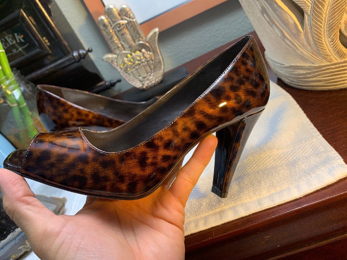 Women's Antonio Melani Size 6.5 M Pumps Shoes High Heels Peep-toe