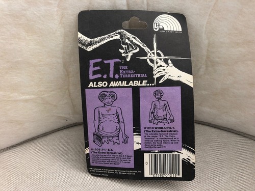 Vintage ET EXTRA-TERRESTRIAL Figure 1982 Ljn holding flowerpot PVC NOC sealed - Bild 7 von 8