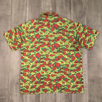 BAPE psyche camo Aloha shirt STA camo vintage nigo A Bathing Ape 