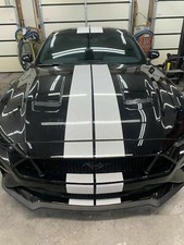 7.5 Plain Rally Stripes Graphics Fit 2015 - 2021 Mustang Fdc3m Vinyl