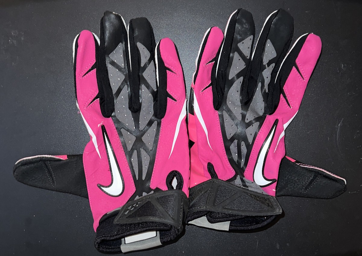 セール‼️NIKE VAPOR JET 3.0 GLOVE BCA PINK S NIKE VAPOR JET 3.0 ADULT RECEIVER FOOTBALL GLOVES, NFL