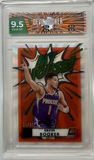 2020-21 Panini Clearly Donruss Devin Booker My House! Green #8 14/25