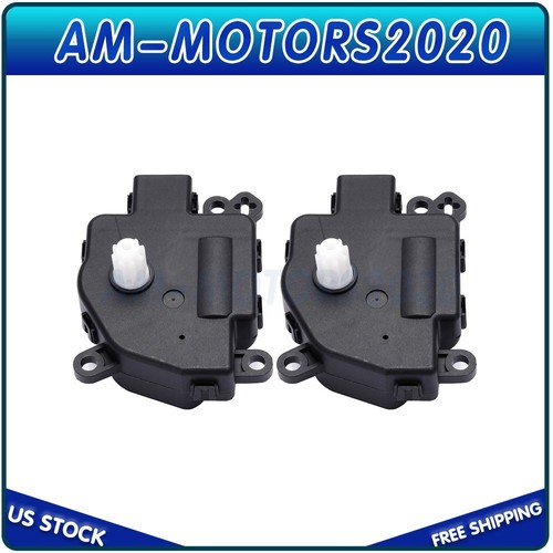 2X For 2009-13 Ford F250 Super Duty Truck Heater Blend Air Door Actuator NEW