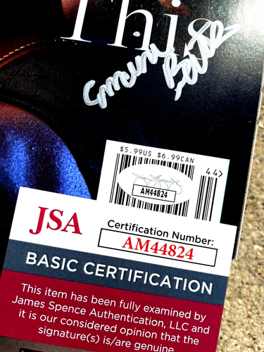 EMONI BATES SIGNED Sports Illustrated SI Magazine JSA COA NO LABEL - Picture 2 of 2