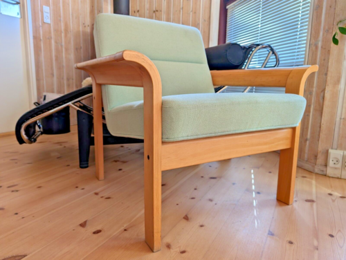 Vintage Magnus Olesen 60s Retro Easy Chair Danish Modern 70s B52