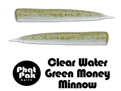 Esca Morbida Lil Bat Ned Rig TRD Stile Z-Man 30 Pezzi 2,8" Per Persico Trota - Phat Pak Baits