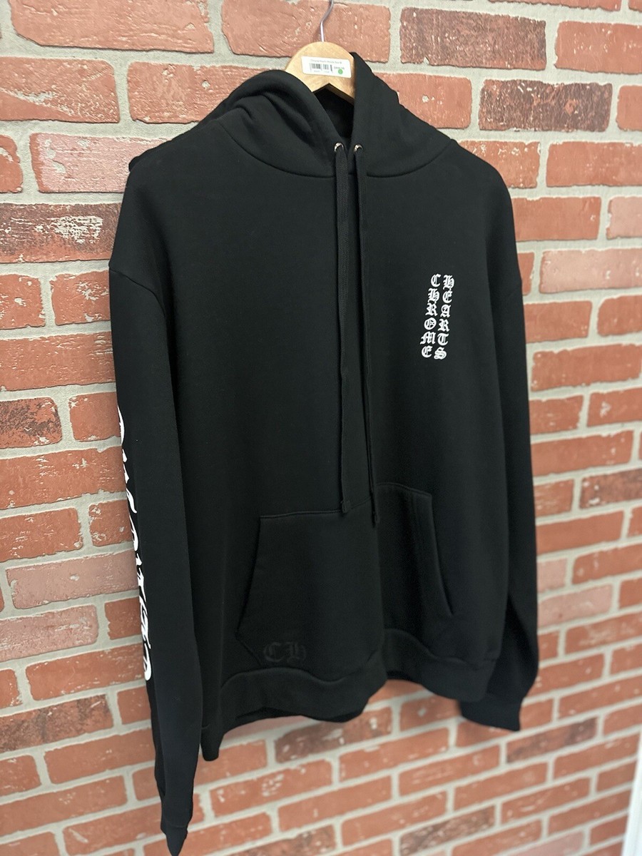 送料込み◆CHROME HEARTS◆1988 Zip Hoodie 'Black' パーカー Chrome Hearts 1988 Website Exclusive Black Pullover Hoodie