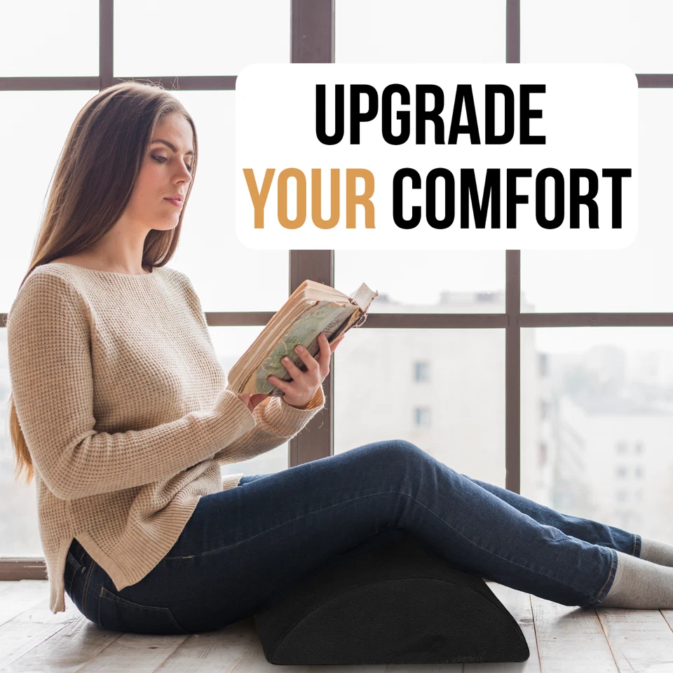 Adjustable Foot Rest – Memory Foam Cushion for Office & Home, Non-Slip Base - Image 4 of 4