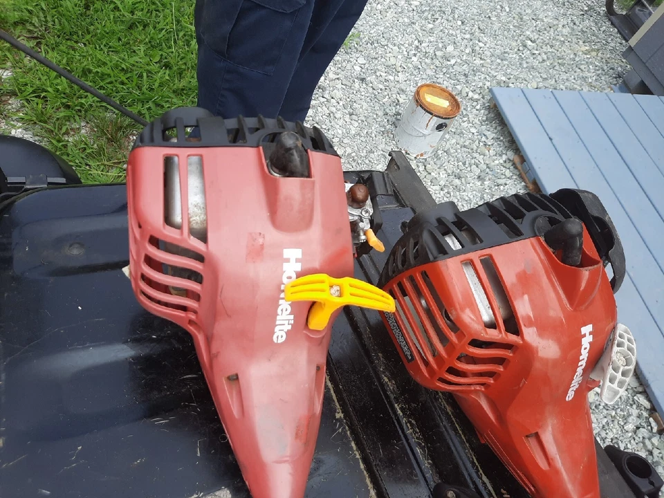 Homelite UT 32605a Pair String Weed Trimmer Powerhead Parts Units - Image 3 of 4