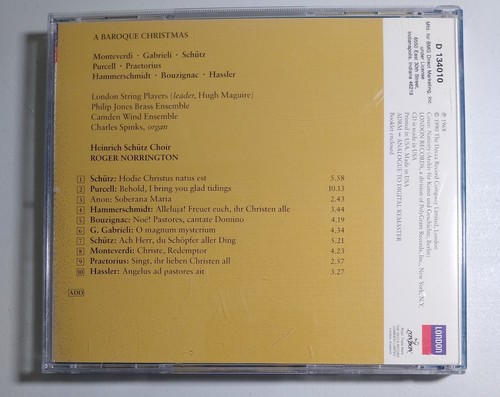 A Baroque Christmas - Heinrich Schutz Choir - Roger Norrington - Bild 3 von 3