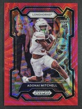 2024 Panini Prizm Draft Picks Football Red Wave Prizm - Pick A Card