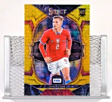 2022-23 Select FIFA Soccer David Zima #8 RC Gold Mojo 03/10 Czechia