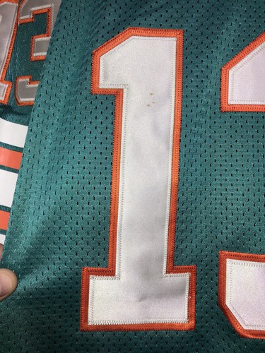 NWT Dan Marino #13 MIAMI DOLPHINS Mitchell & Ness 1984 Jersey Mens Size 48 Read - Picture 7 of 24