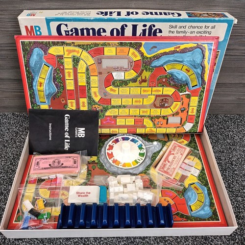 1978 MB Milton Bradley Game Of Life Board Game 100 % Complete With Instructions - Picture 16 of 22