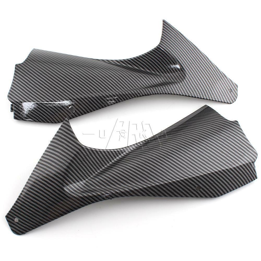 Side Air Duct Cover Fairing Insert Part Carbon Fiber For Yamaha YZF R6 2006-2007