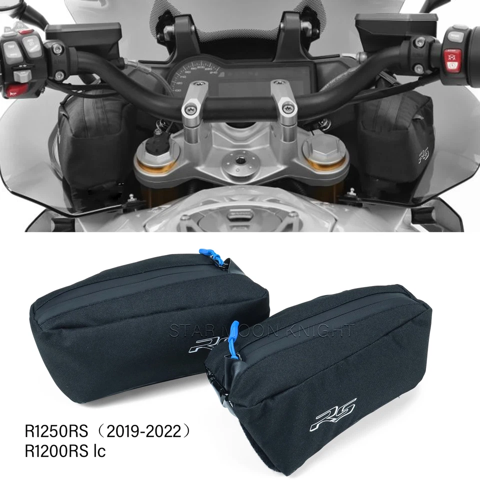 Carenado impermeable bolsas parabrisas lateral para BMW R1250RS 2019-2022 R1200RS LC Foto 2 de 4