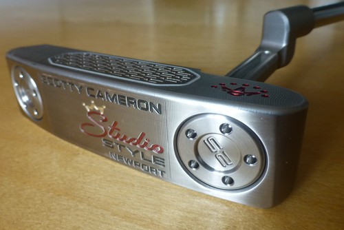BRAND NEW 2025 SCOTTY CAMERON STUDIO STYLE NEWPORT PUTTER / 35" / COVER - Picture 4 of 14