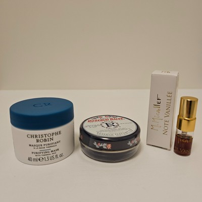 Smith's Rosebud Salve  Lip Balm 22g & Christophe Robin Purifying Mask 40g