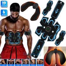 EMS Abdominal Muscle Core Toning Trainer ABS Stimulator Fat Burner Belly Shaper