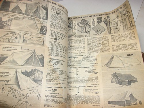 Vintage Gander Mountain Catalog #12 1971 Outdoors Camping Fishing Hunting - Picture 4 of 7