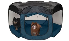 Furhaven Portable Dog Playpen Cat, Playground/Kennel Foldable Indoor Outdoor