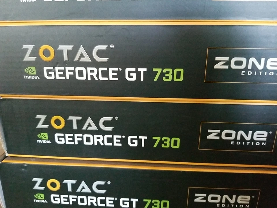 ZOTAC NVIDIA GeForce GT 730  2GB DDR3 Graphics Card lot x 4 card - Image 4 of 4