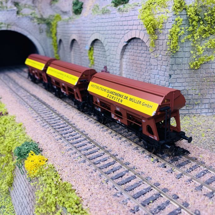 Wagons Tdgs Marklin 46335 pour animer vos gares de marchandises HO époque IV