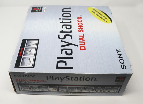 VINTAGE SONY PLAYSTATION 1 PS1 PAL DUAL SHOCK CONSOLE BOXED + 5 GAMES LOT BUNDLE - Picture 5 of 11