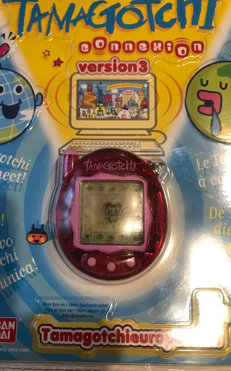 Tamagotchi Bandai V3 Connection 2004 – Floral Hibiscus Vert