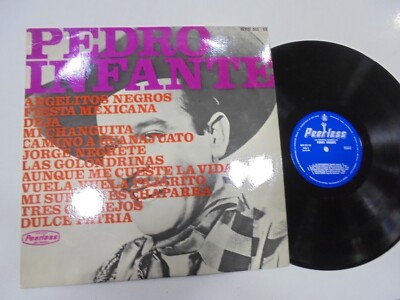 PEDRO INFANTE LP Spanien 33 RPM Angelitos Negros 1967