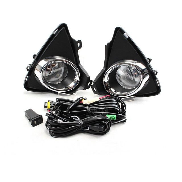 Aftermarket Bumper Fog Lights Lamp Full Kit For Toyota Auris 2012 2013