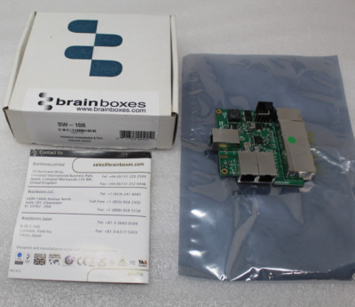 NEW Brainboxes SW-108 CH Brain SW-108 R Network Commercial